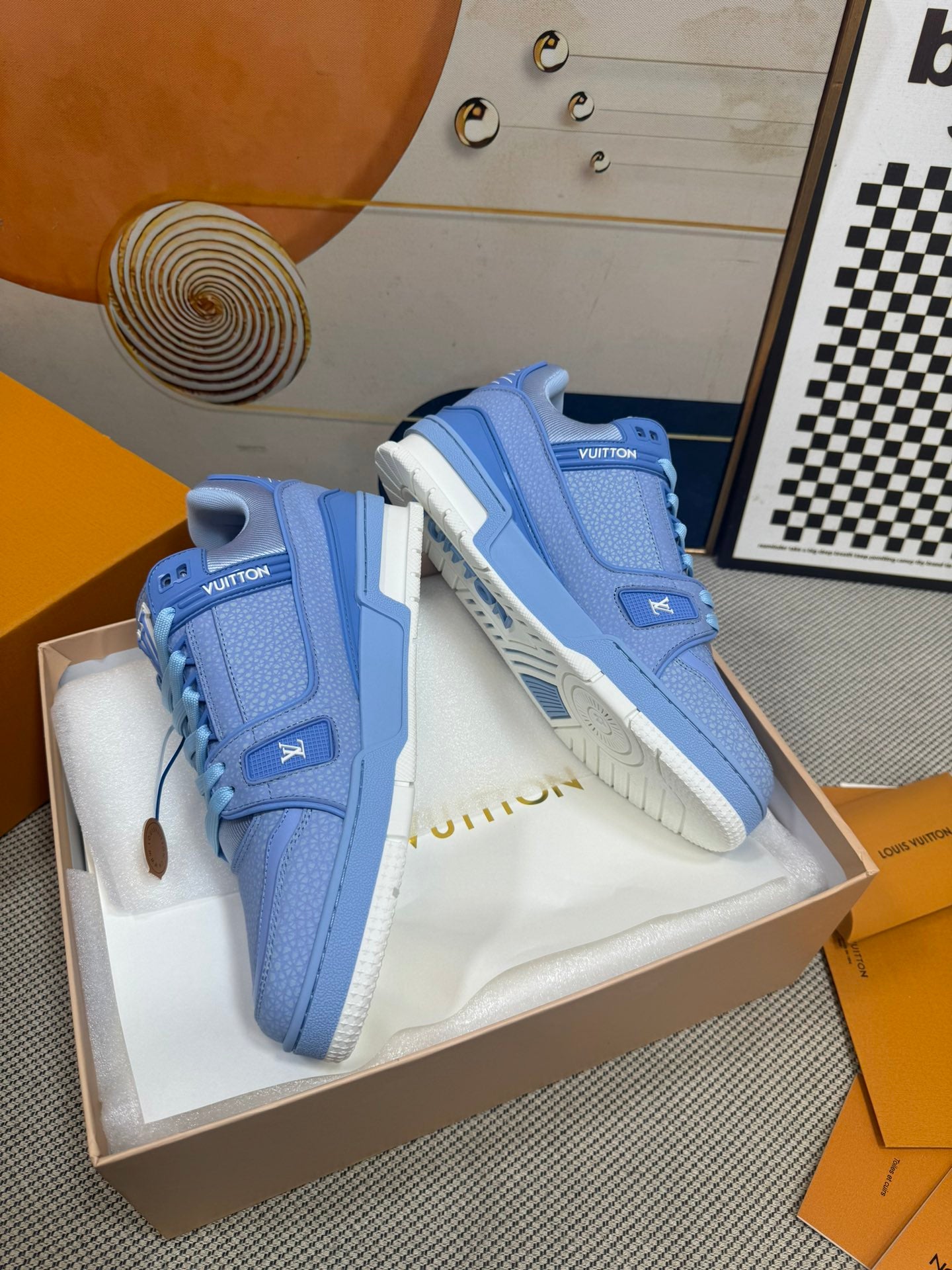 Louis Vuitton Trainer Blue