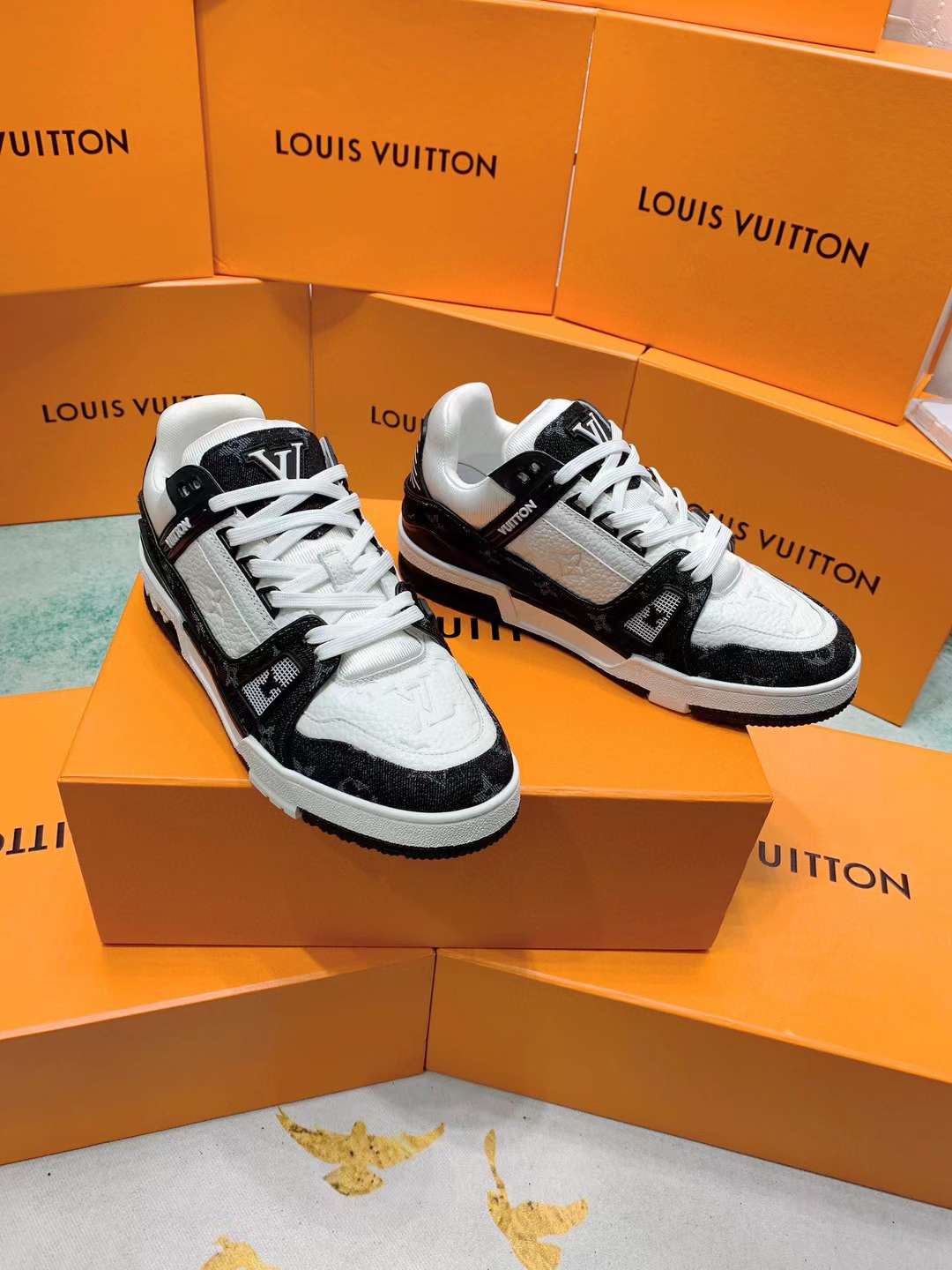 Louis Vuitton Trainer Black