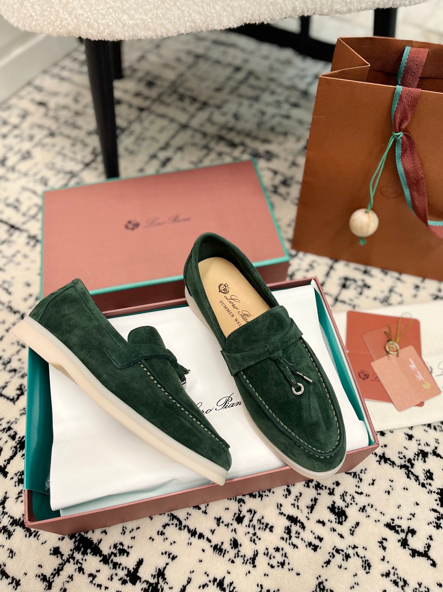 Loro Piana Loafer Green