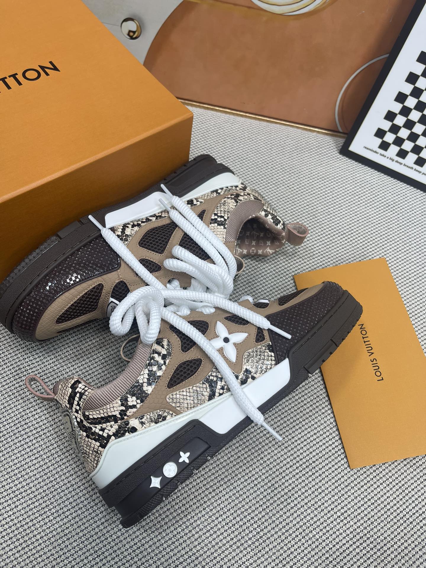 Louis Vuitton Trainer Brown