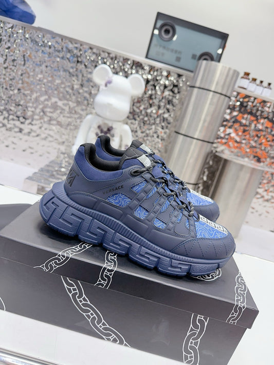 Versace Trigreca Sneakers Blue