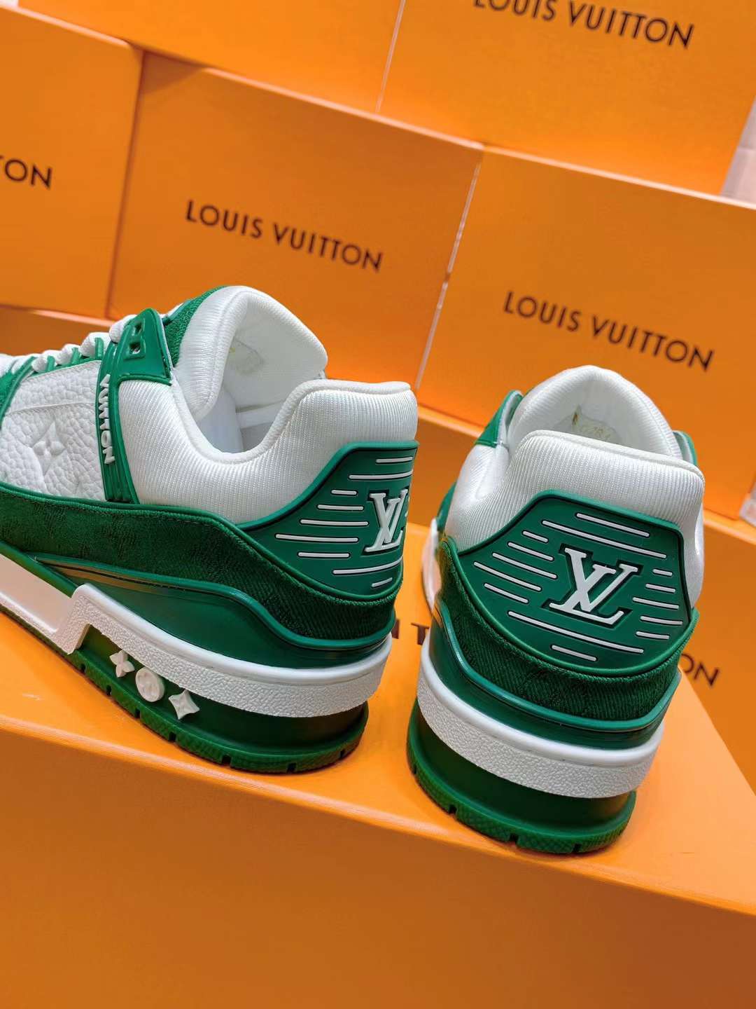 Louis Vuitton Trainer Green