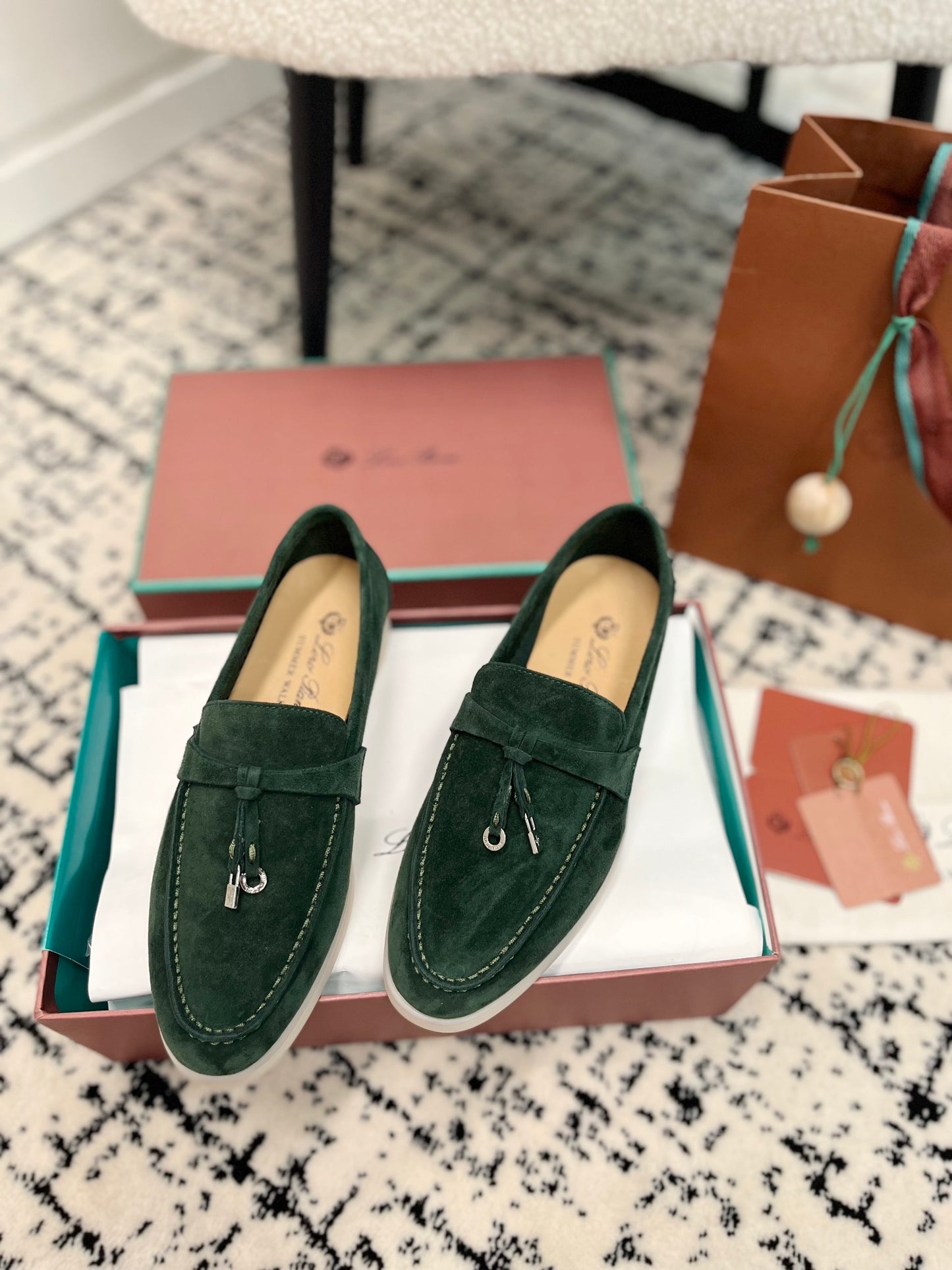 Loro Piana Loafer Green