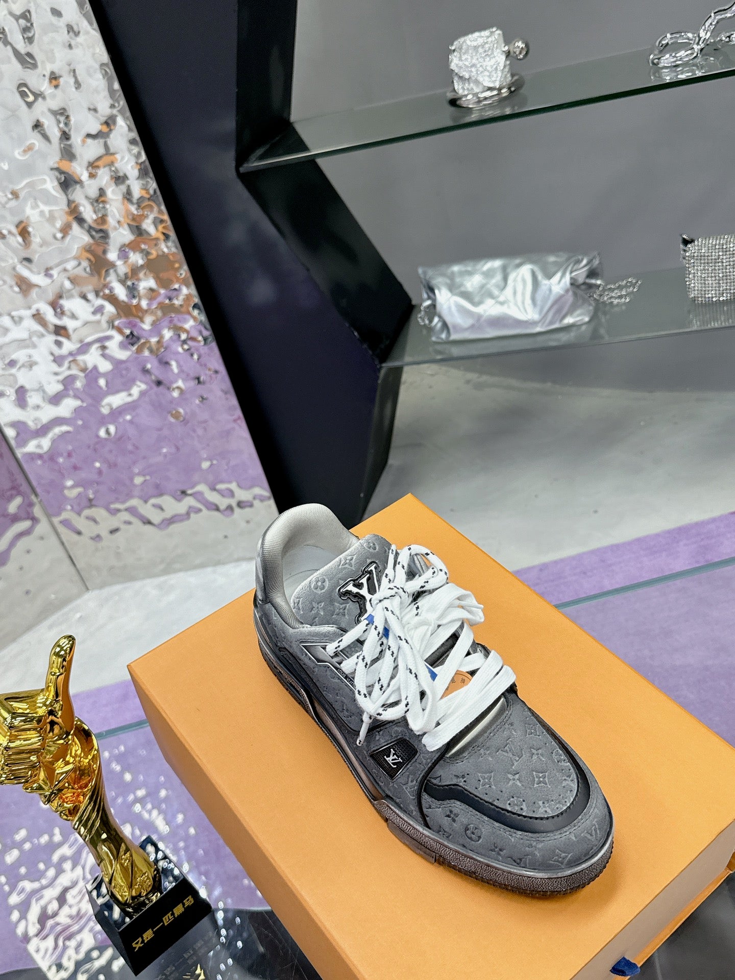 Louis Vuitton Trainer All Grey