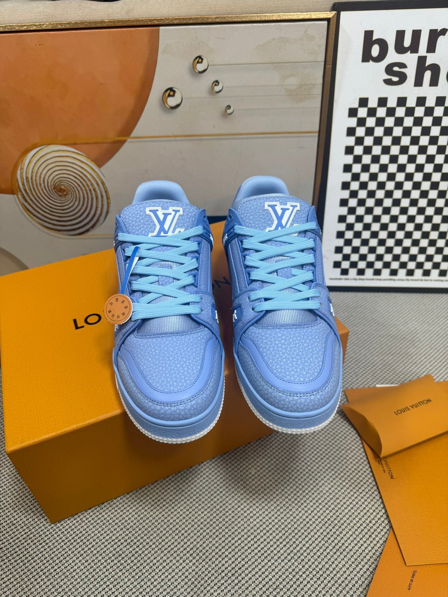 Louis Vuitton Trainer Blue