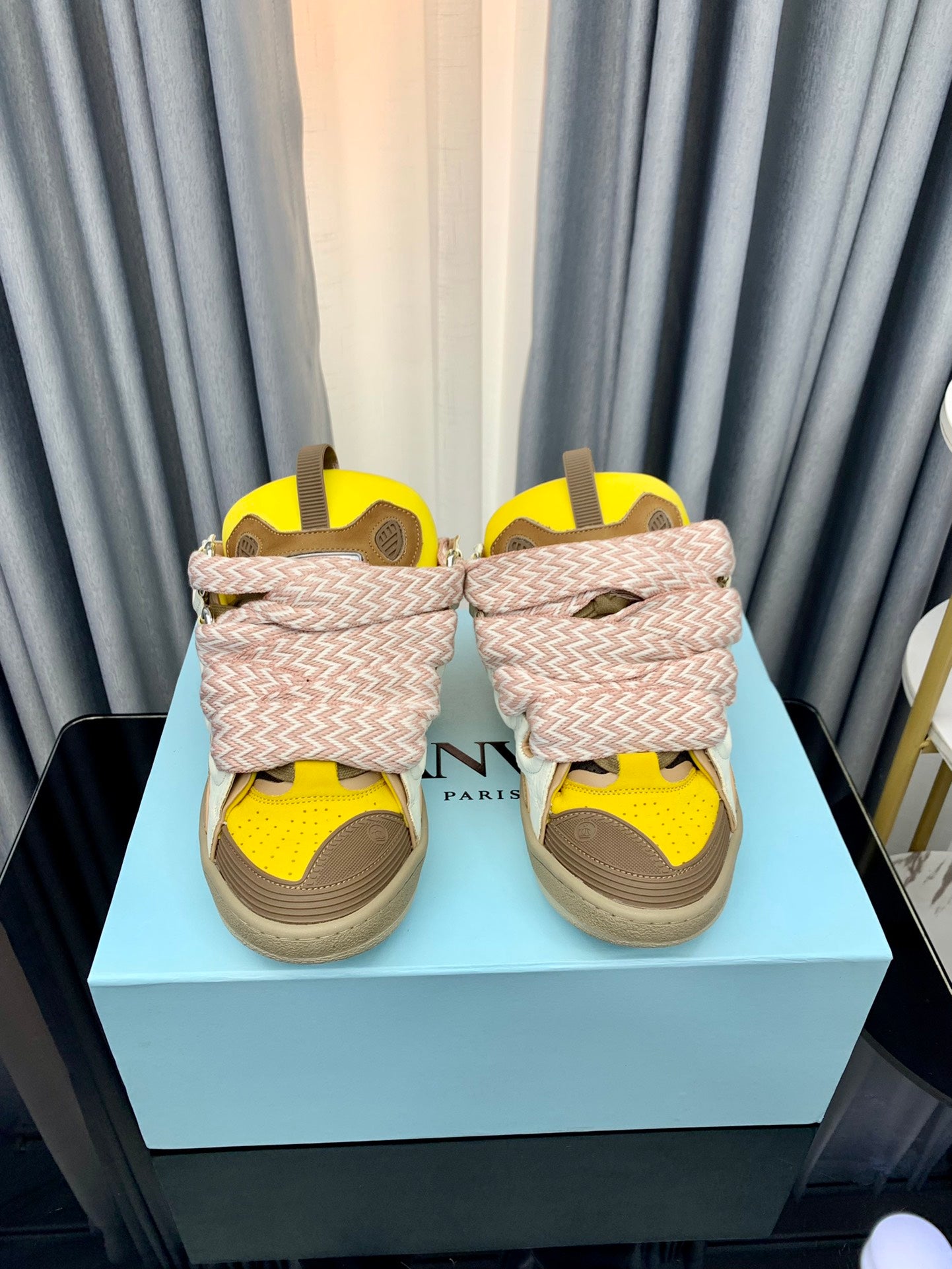 Lanvin White Shoes - Yellow