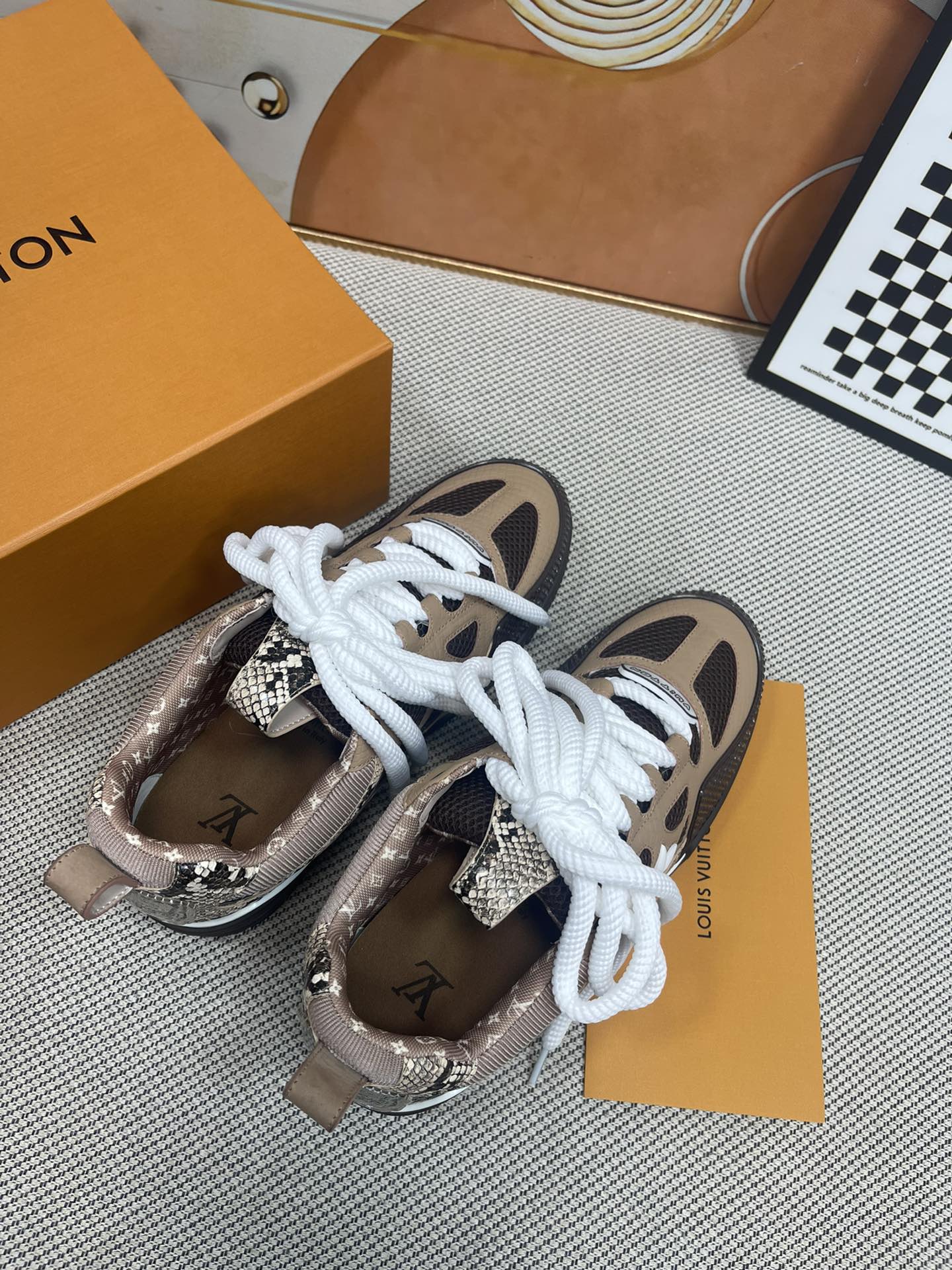 Louis Vuitton Trainer Brown