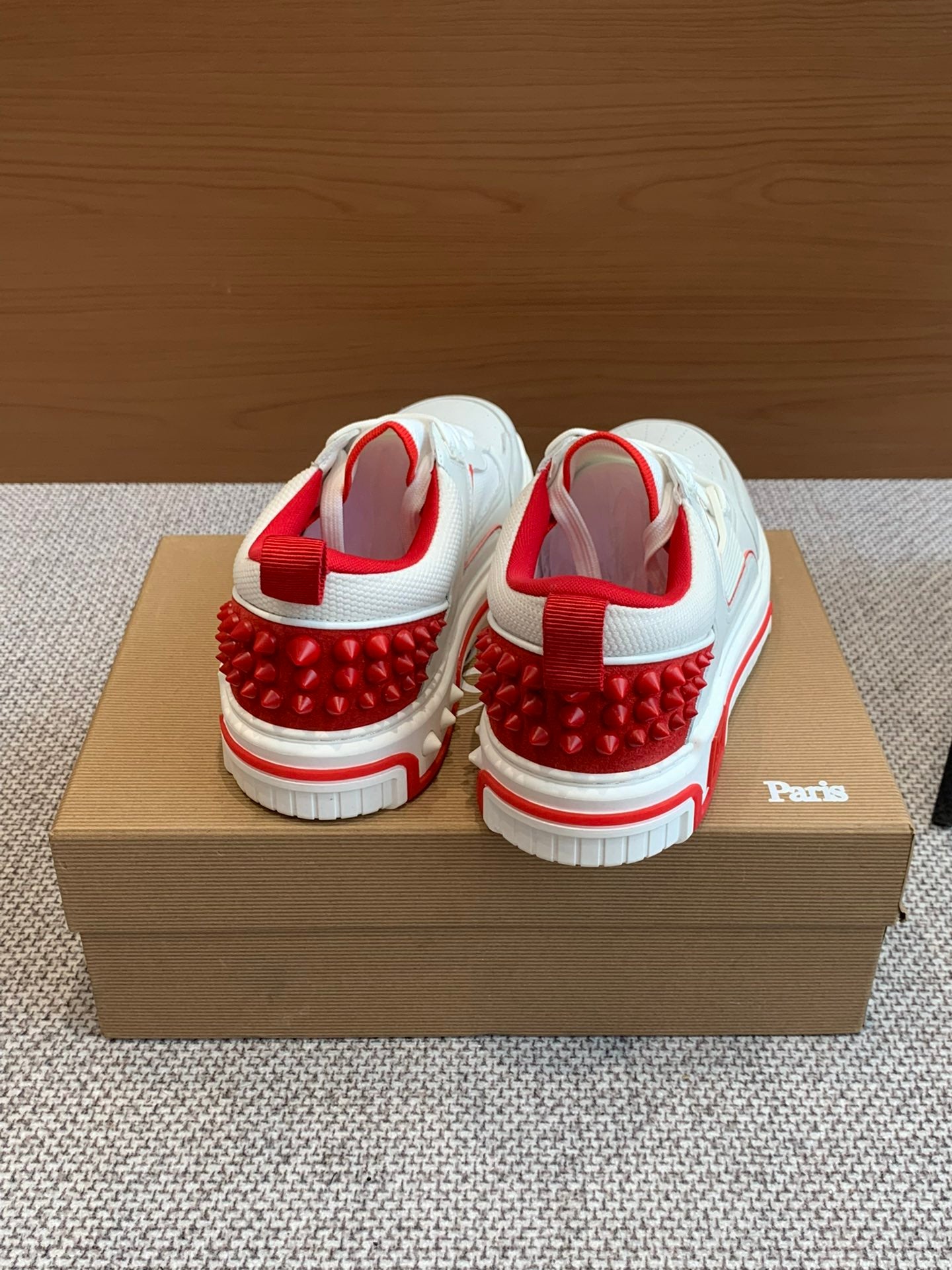 Christian Louboutin Sneaker White & Red