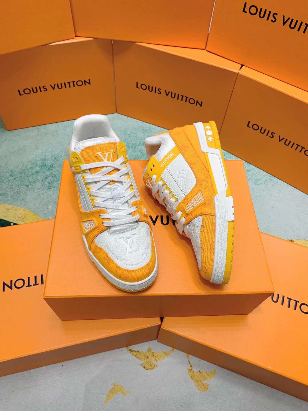 Louis Vuitton Trainer Orange