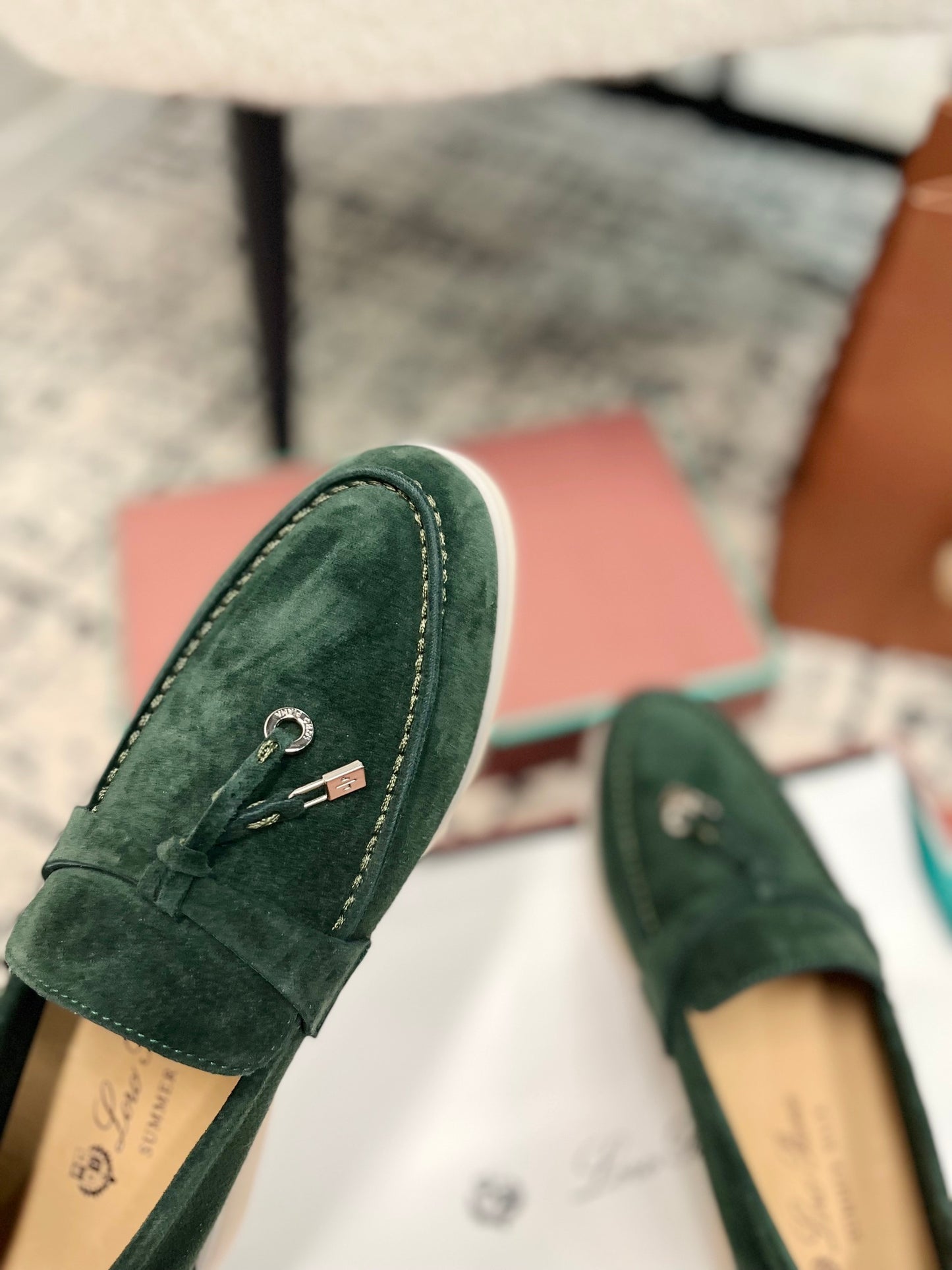 Loro Piana Loafer Green