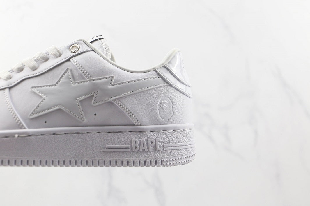 Bape STA Low White