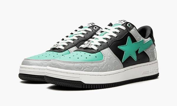 Bape STA Low Grey Black