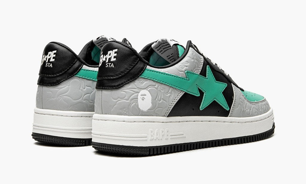 Bape STA Low Grey Black