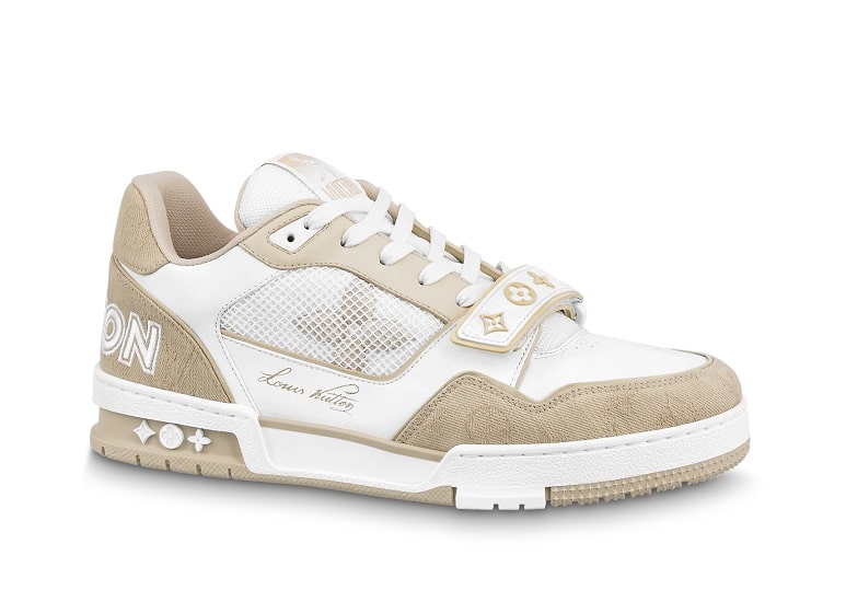 Louis Vuitton Trainer Sneaker Beige