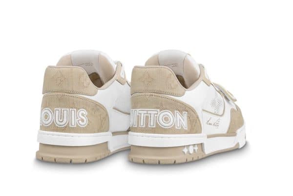 Louis Vuitton Trainer Sneaker Beige