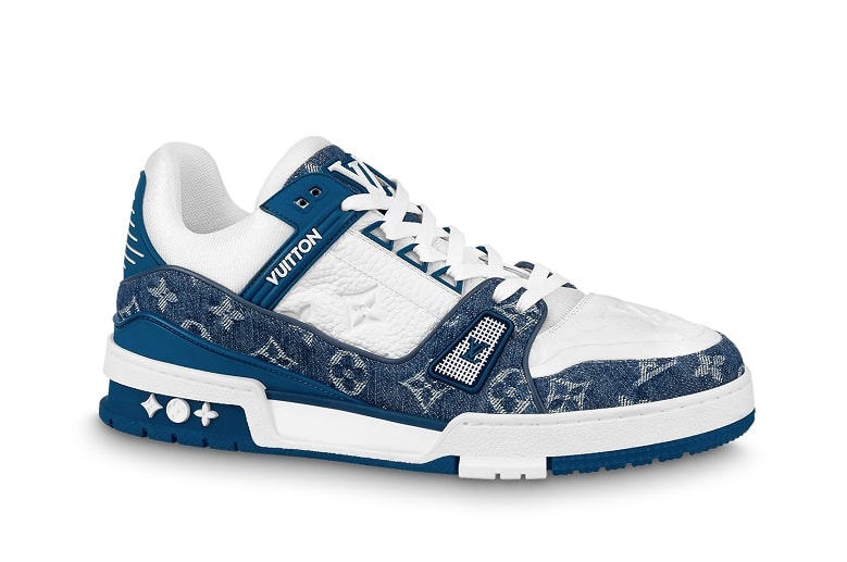 Louis Vuitton Trainer Sneaker Blue