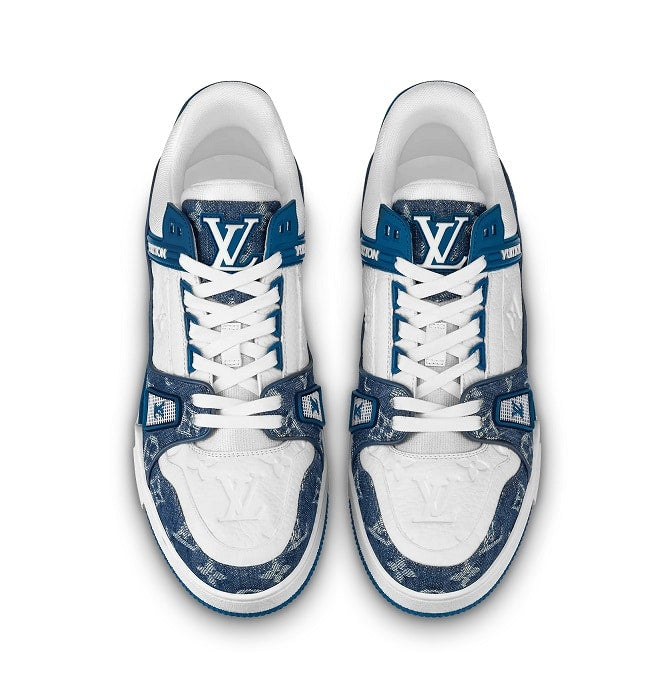 Louis Vuitton Trainer Sneaker Blue