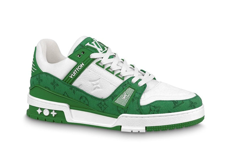 Louis Vuitton Trainer Sneaker Green