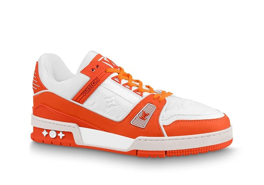 Louis Vuitton Trainer Sneaker Orange