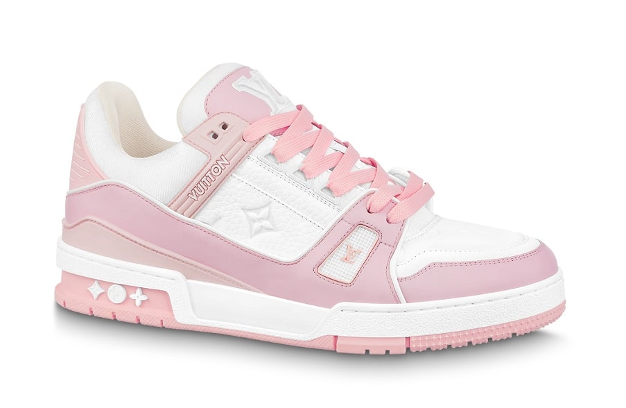 Louis Vuitton Trainer Sneaker Pink