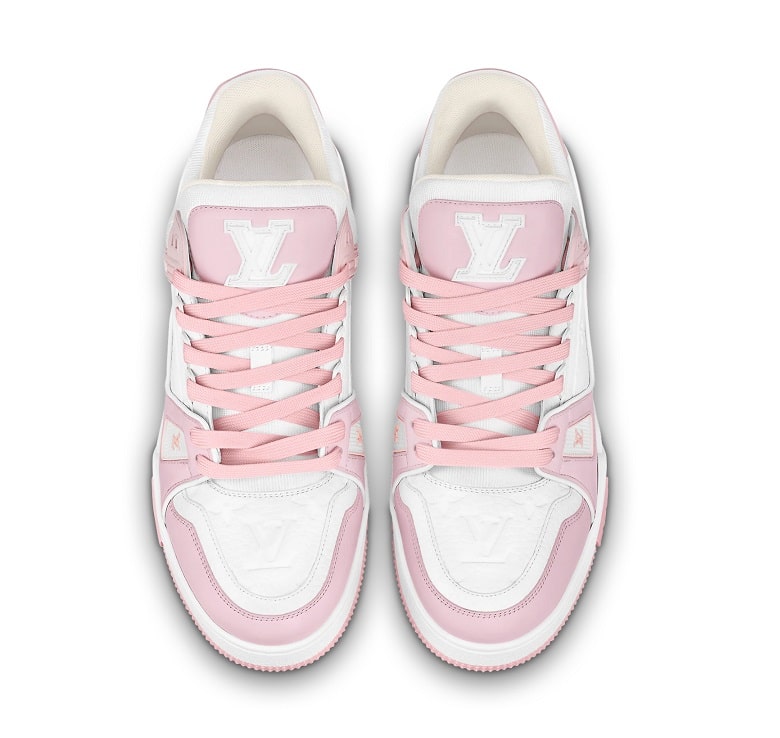 Louis Vuitton Trainer Sneaker Pink