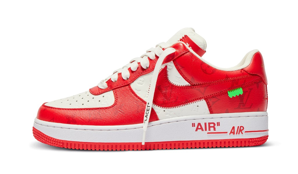 Louis Vuitton x Nike Air Force 1’07 LV8 Low Red