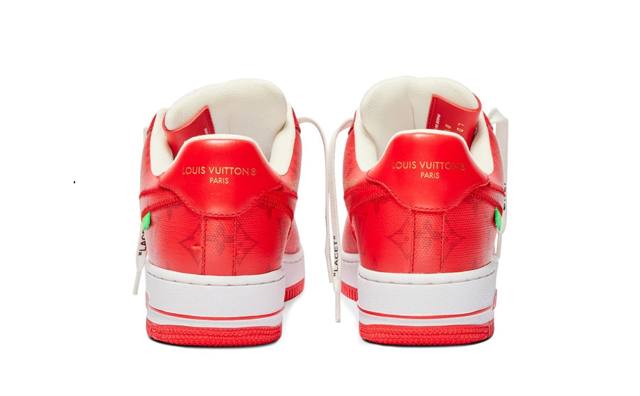 Louis Vuitton x Nike Air Force 1’07 LV8 Low Red