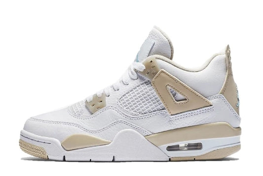 Nike Air Jordan 4 White Light Sand