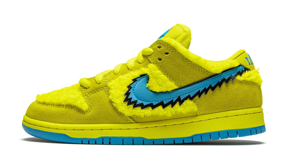 Nike SB Dunk Low Grateful Dead Bear Yellow