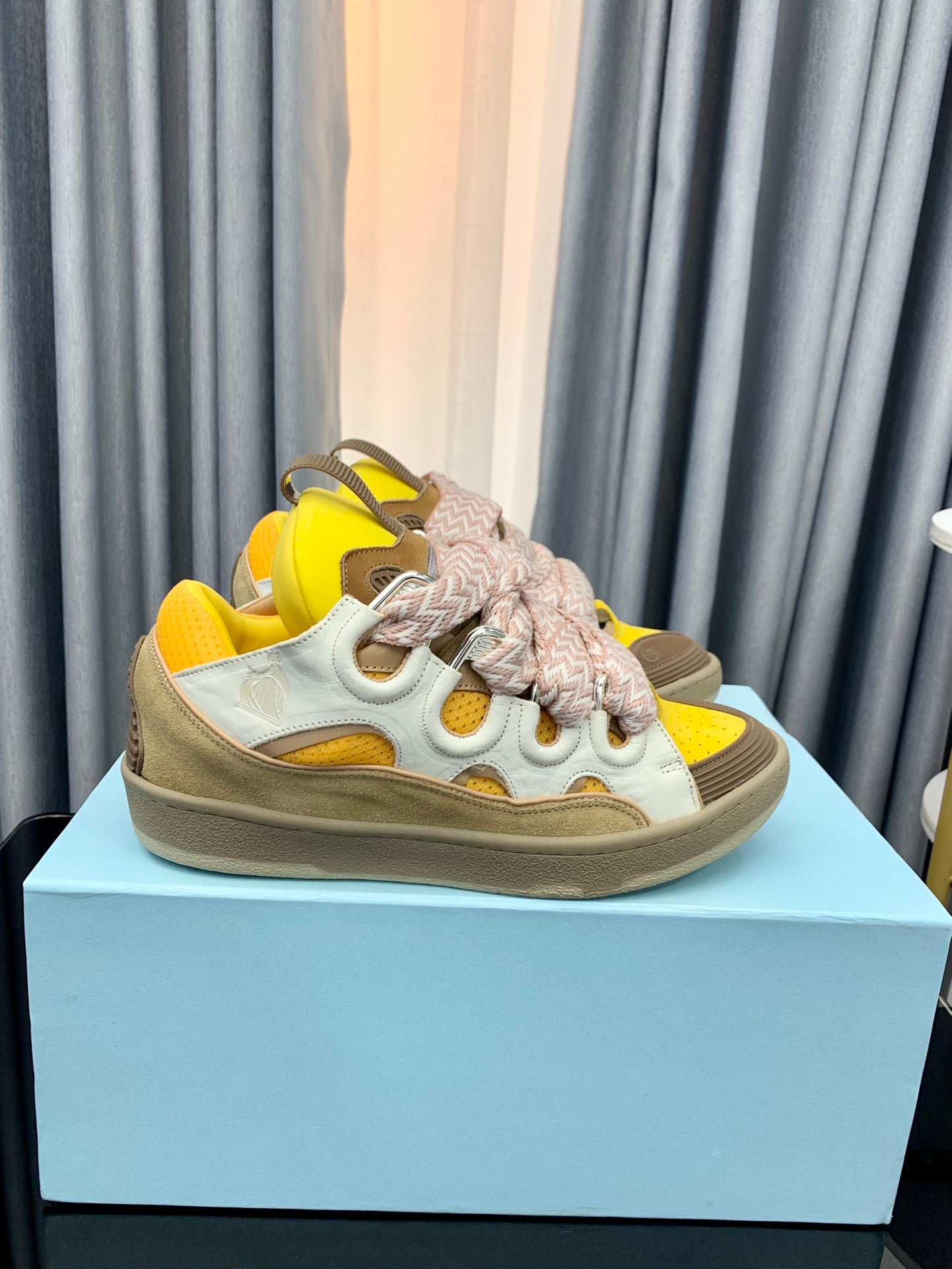 Lanvin White Shoes - Yellow