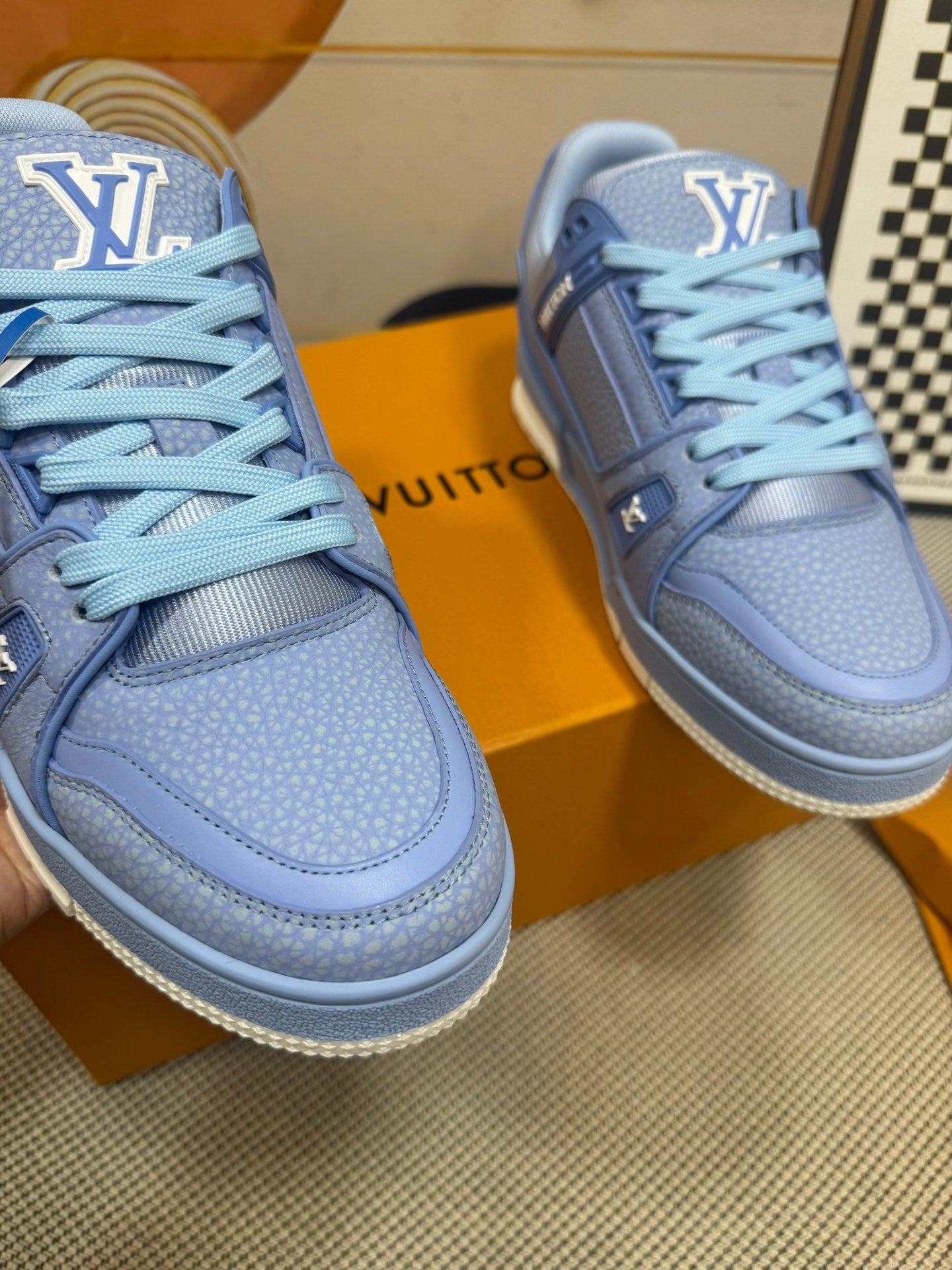 Louis Vuitton Trainer Blue